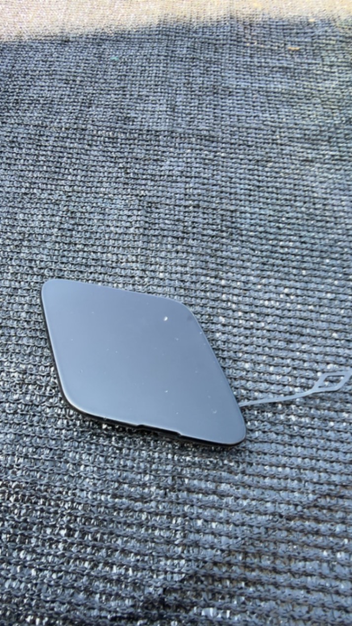 Tow Hook Cover For Cadillac ATS 2015-2019 Replacement Front Standard Line photo 1