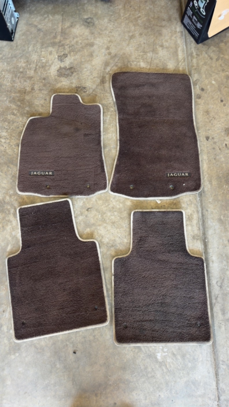 10-19 Jaguar X351 XJ Front & Rear Left & Right Floor Carpet Set Of 4 OEM photo 1